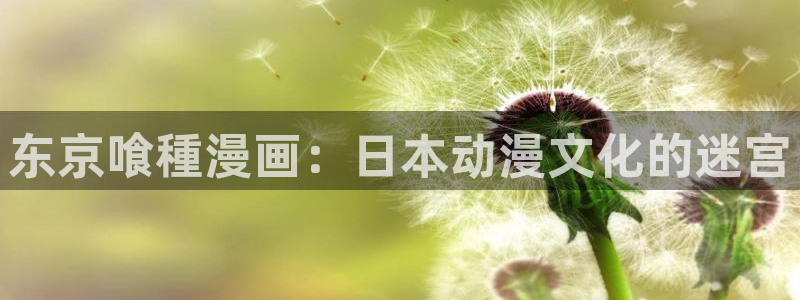 yy漫画打开：东京喰種漫画：日本动漫文化的迷宫